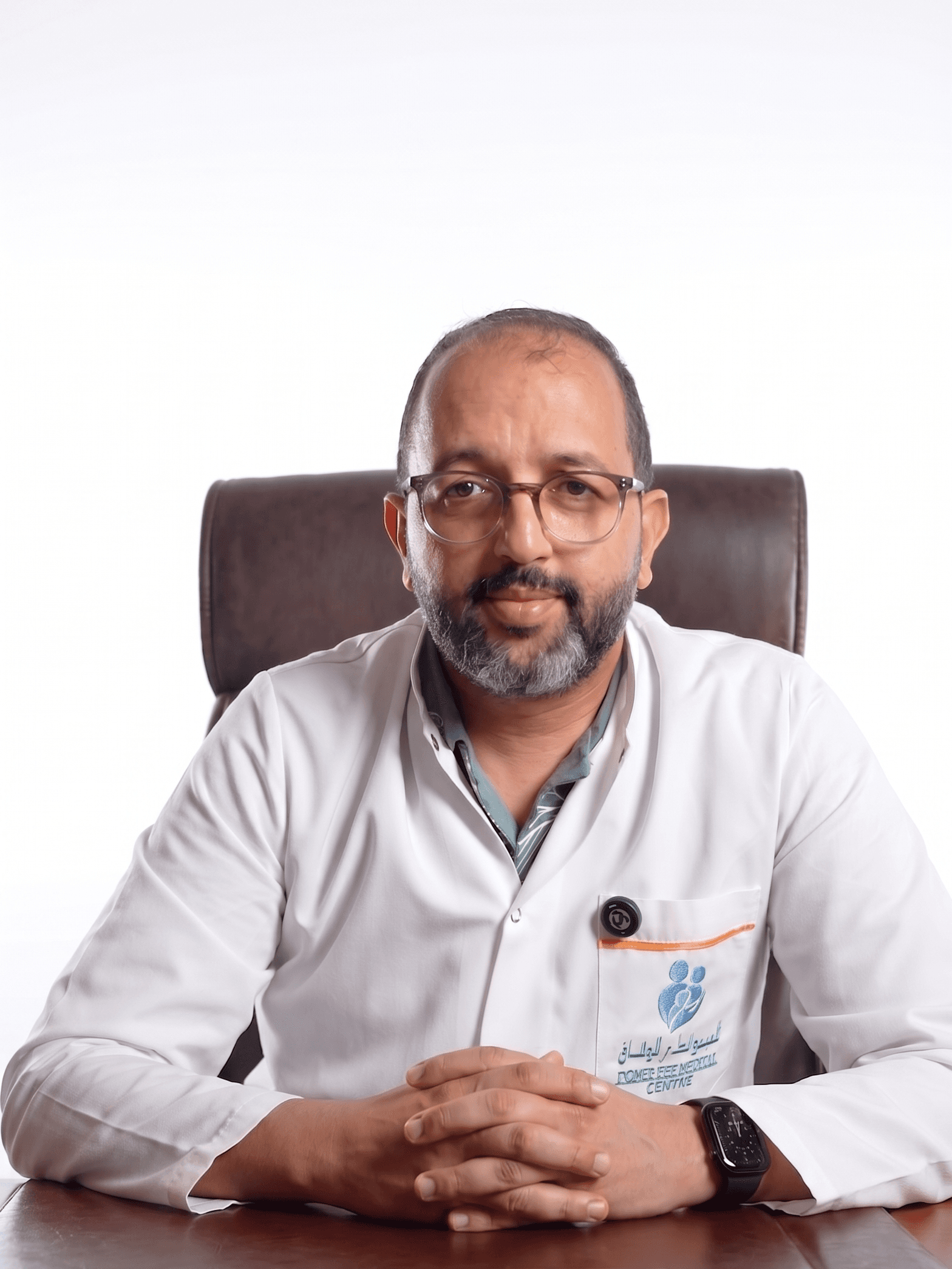 Dr Younes Souiri à son bureau de consultation